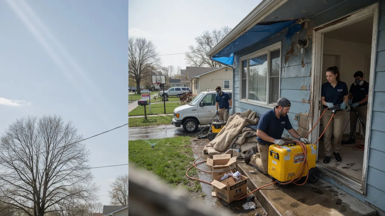 Basement Flood Cleanup in Tumtum, WA near me